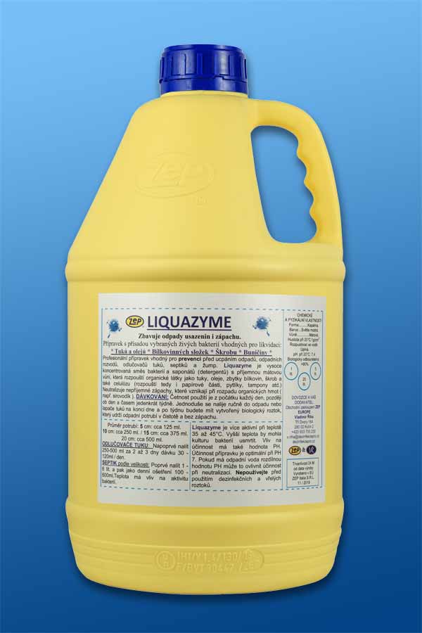 Liquazyme 5l prostedek pro ištní odpadu